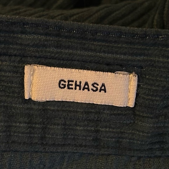 LTB Gehasa Wide Wale Teal Size 26 Barrel Leg Blue Jay 100% Cotton Soft Pants. - Picture 9 of 11